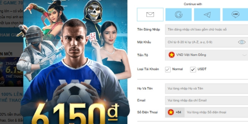 Quy trình đăng ký WW88 nhanh gọn qua 3 bước